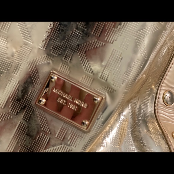 Michael Kors Gold Tote - Picture 4 of 6